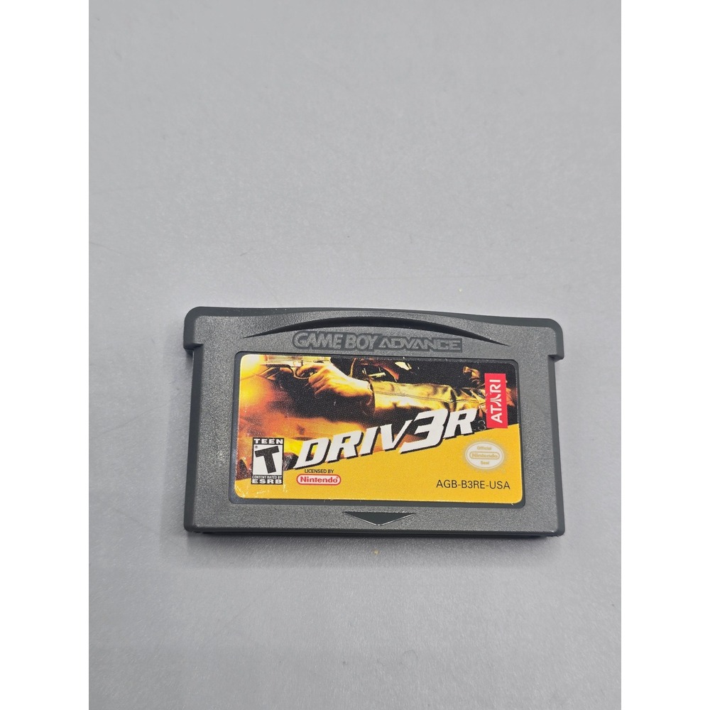 Driver 3 Driv3r Nintendo Game Boy Advance GBA Atari AGB-B3RE-USA Authentic